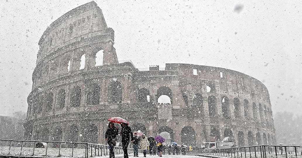 Snowmageddon all’italiana